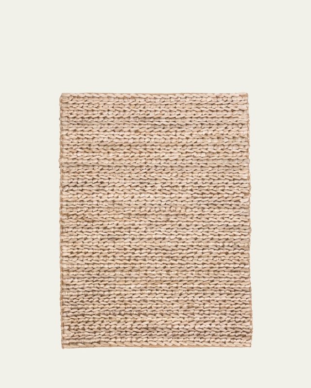 Jute Bleached Oak Handwoven Rug, 3' x 5'